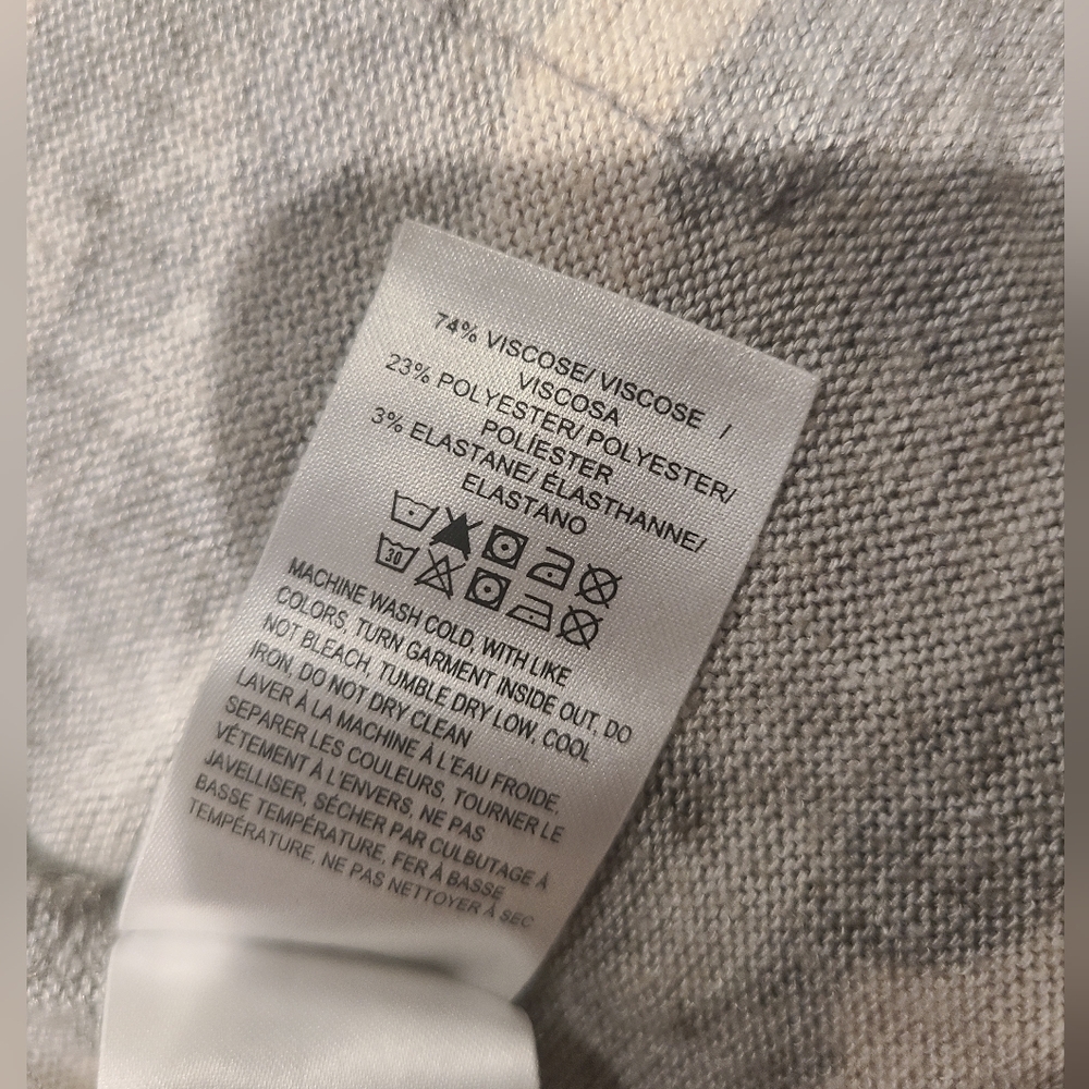 Lucky Brand Lightweight Sweater Camo Size M - Picture 4 of 4